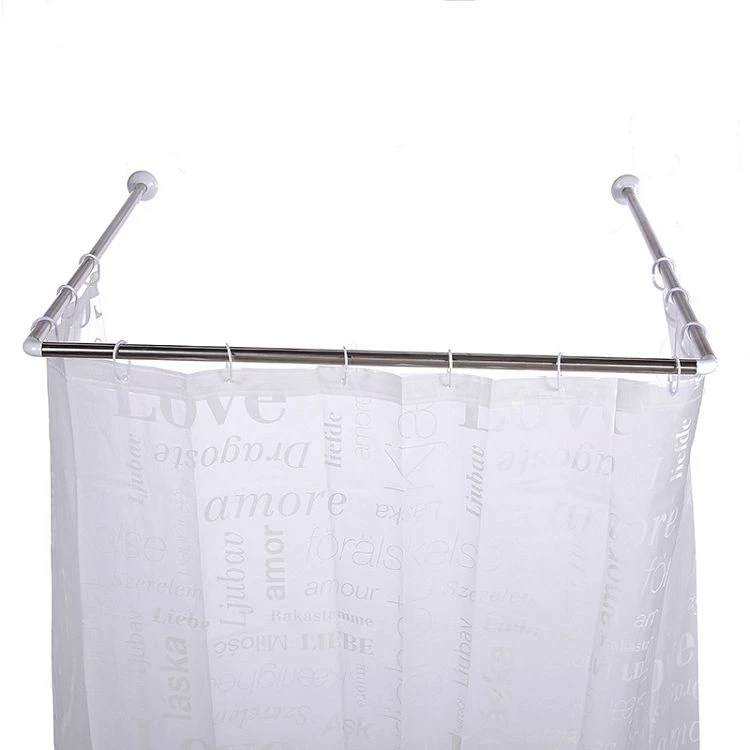 Aluminum Shower Curtain Rod