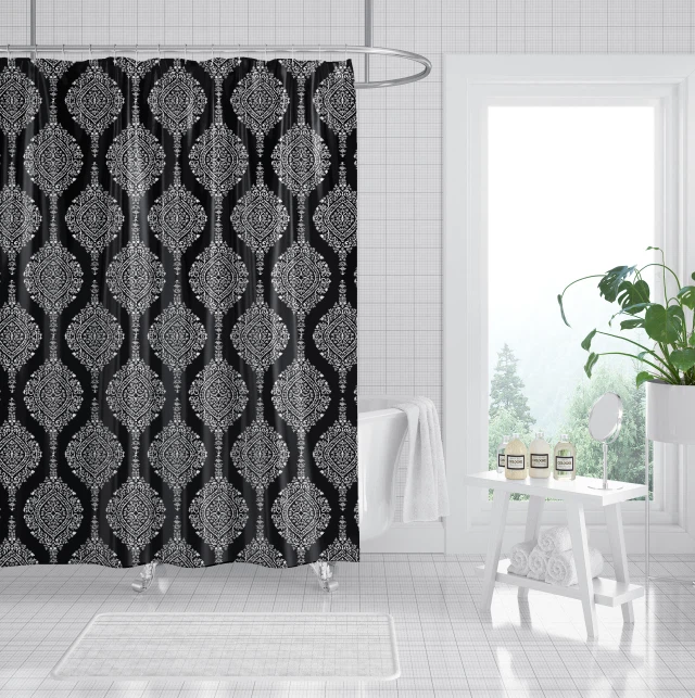 Stylish Polyester Shower Curtain best